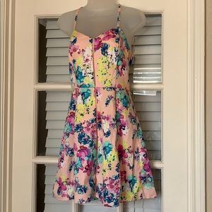 Candie’s Pink Floral Dress